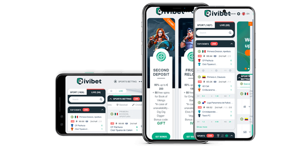 Mobile Interface Ivibet